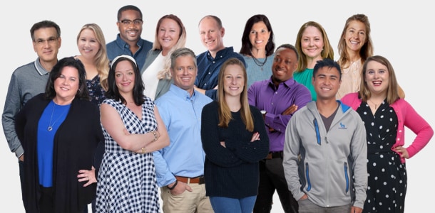 Photo of hemophilia community liaisons standing together.