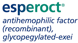 Esperoct antihemophilic factor (recombinant), glycopegylated-exei logo.